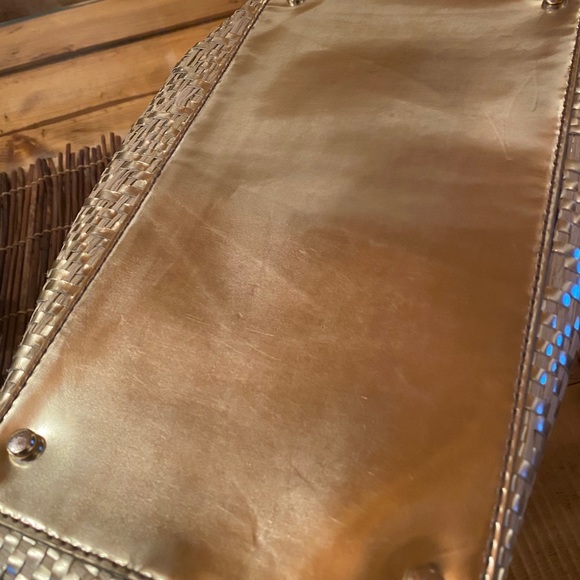 🎄Kate spade Weaved Tote w/ Matching Wallet - Picture 5 of 15